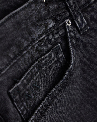 Skinny fit 5 pockets pant in denim stretch washed