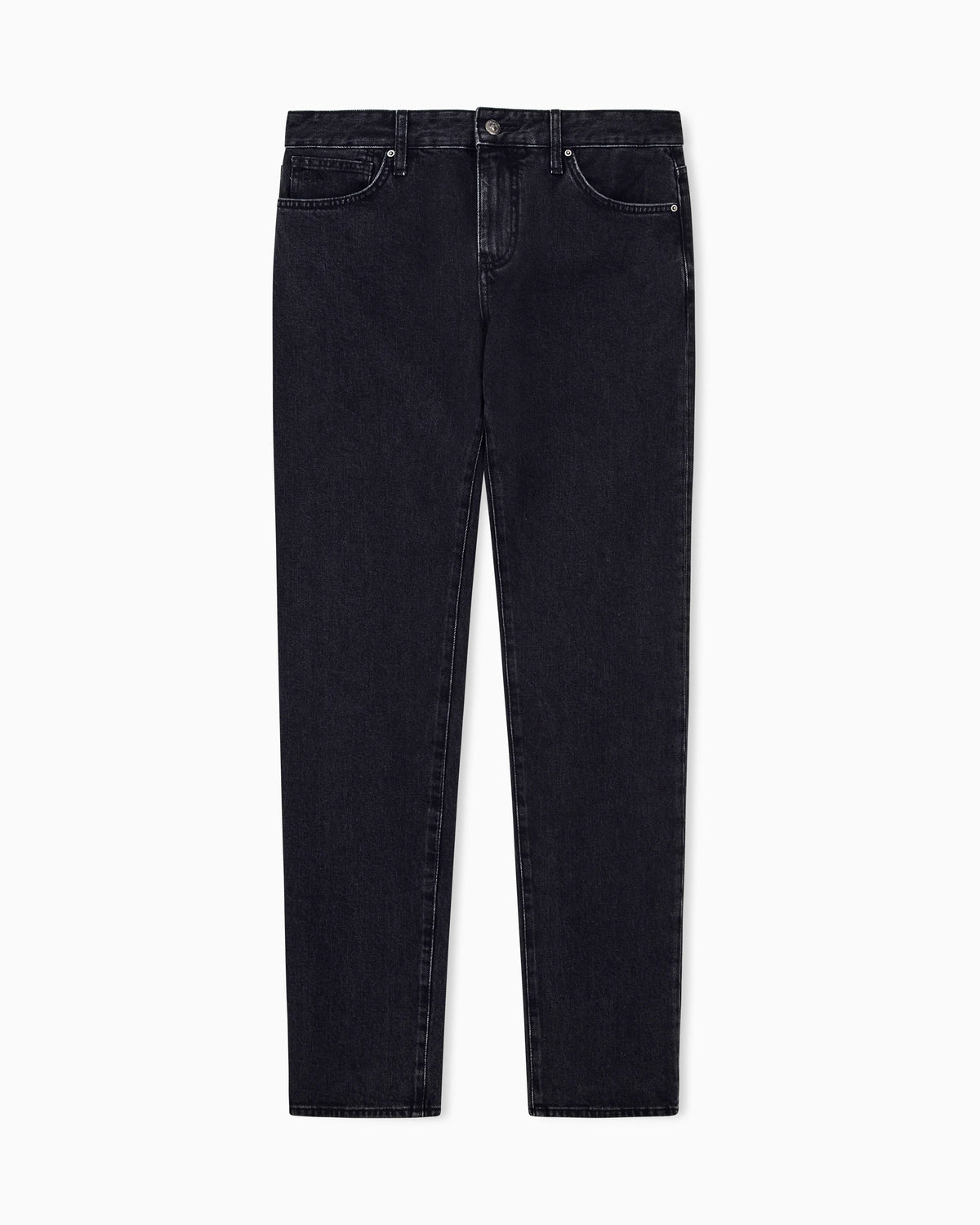 Skinny fit 5 pockets pant in denim stretch washed
