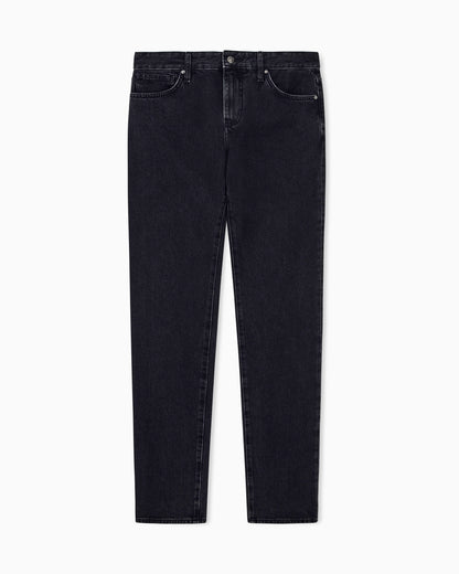 Skinny fit 5 pockets pant in denim stretch washed