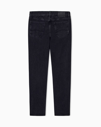 Skinny fit 5 pockets pant in denim stretch washed