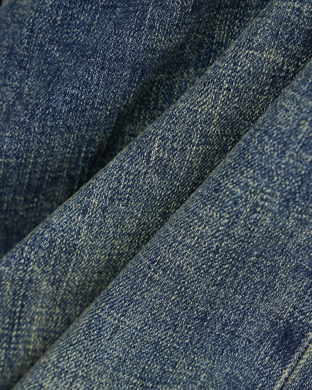 Five-pocket skinny jeans in washed stretch cotton denim