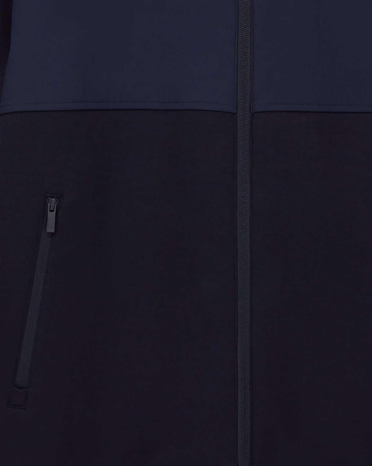 Track jacket in stretch cotton with a high collar Essential