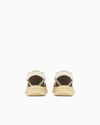 Urban Suede Mesh Sneakers with Technical Details
