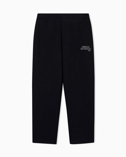Bonded Stretch Cotton Sports Pants
