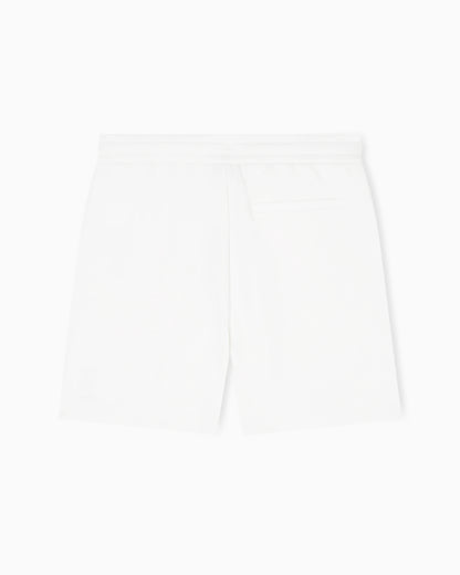Cotton Bermuda shorts with side logo