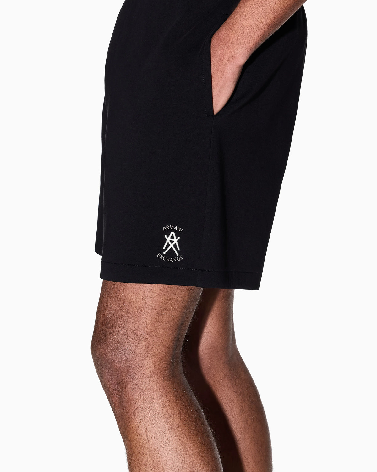 Cotton Bermuda shorts with side logo