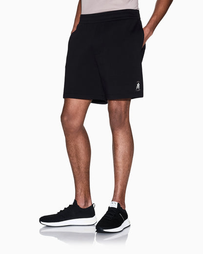 Cotton Bermuda shorts with side logo