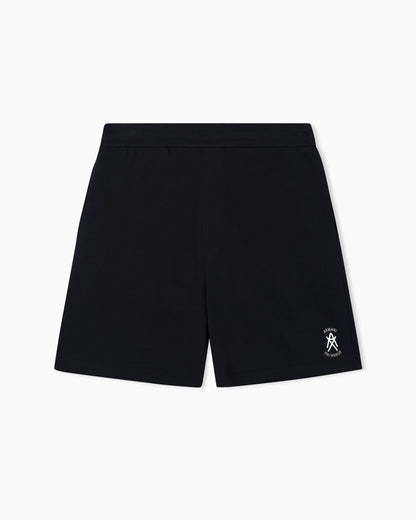 Cotton Bermuda shorts with side logo