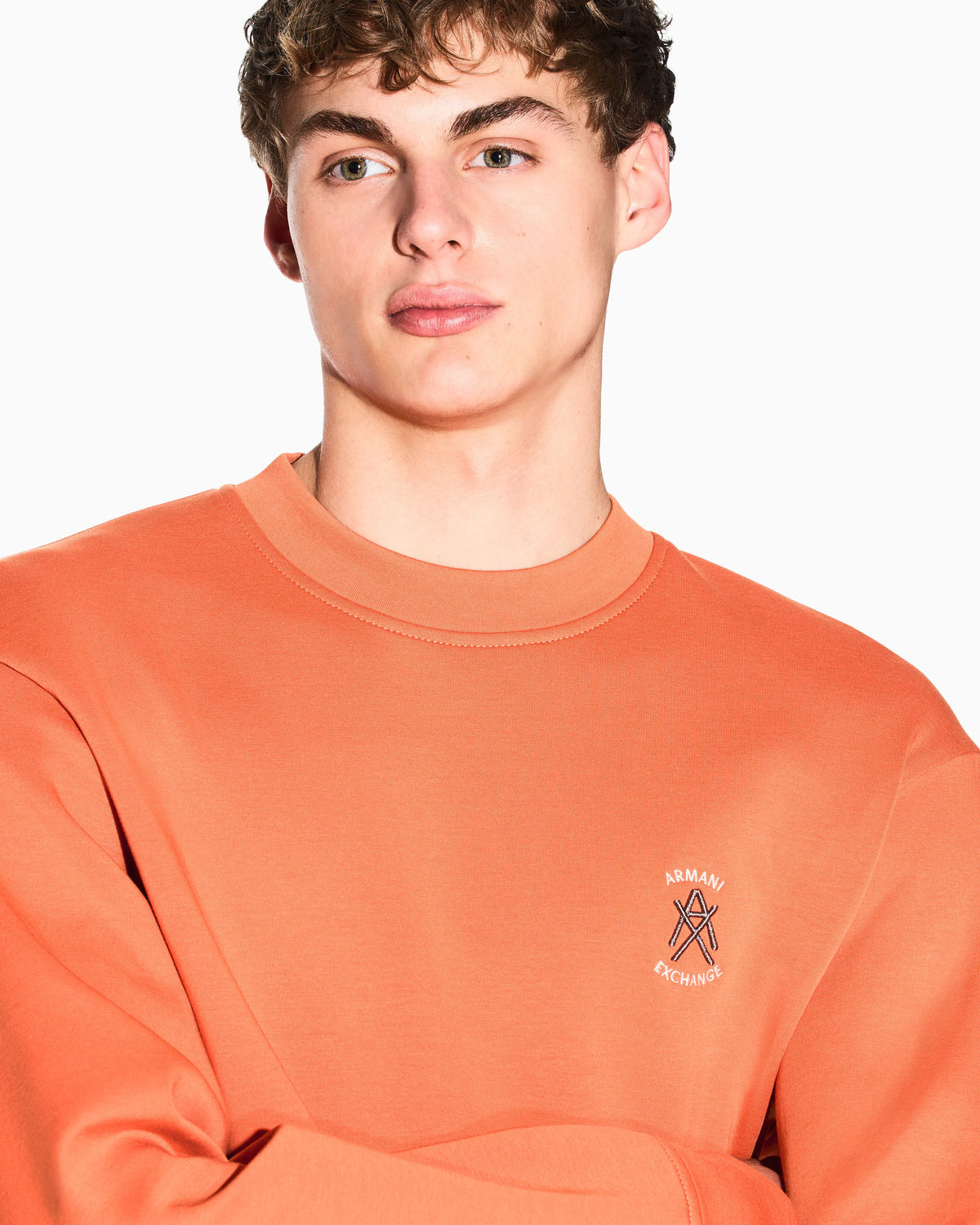 Crewneck sweatshirt with logo