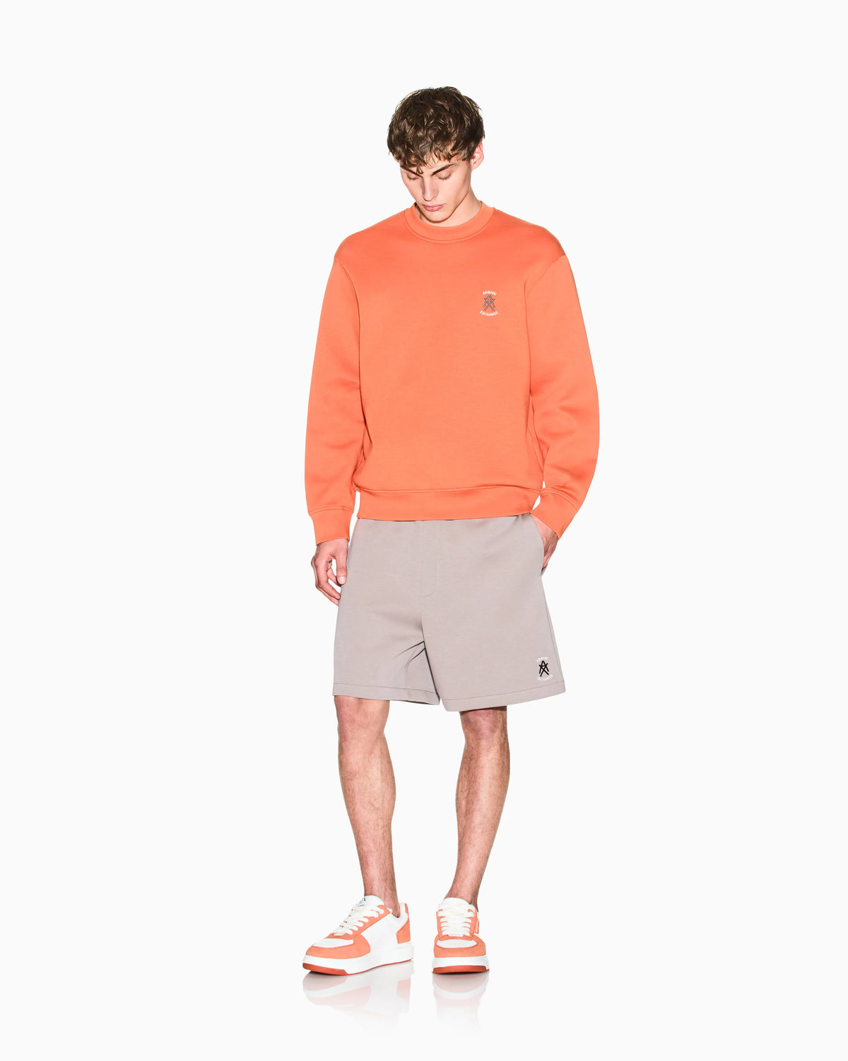 Crewneck sweatshirt with logo