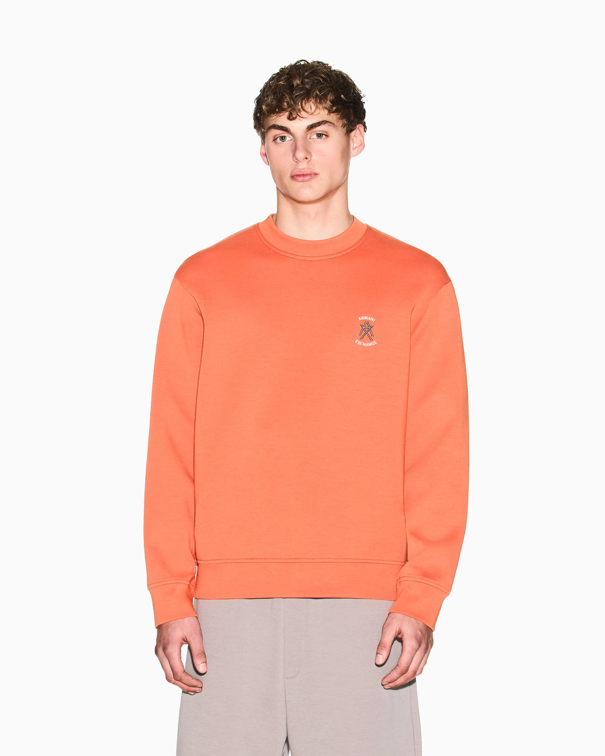 Crewneck sweatshirt with logo
