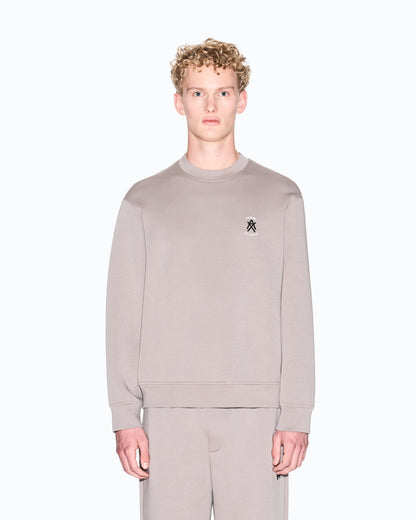 Crewneck sweatshirt with logo