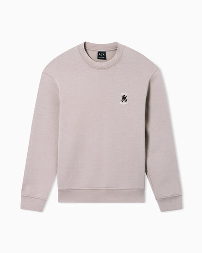 Crewneck sweatshirt with logo