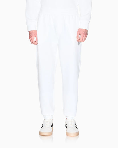 Jogger pants with metal logo