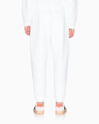 Jogger pants with metal logo