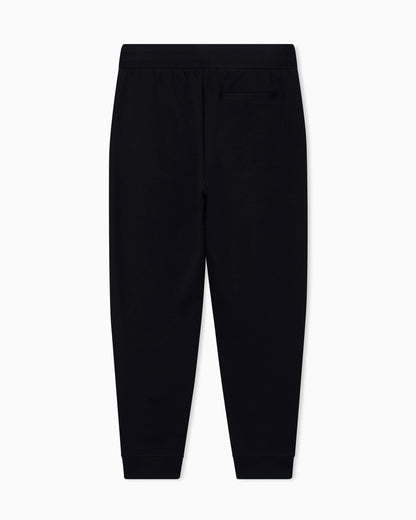 Jogger pants with metal logo