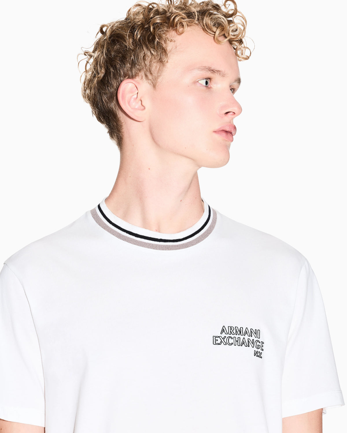 Regular Fit T-Shirt with contrasting profile