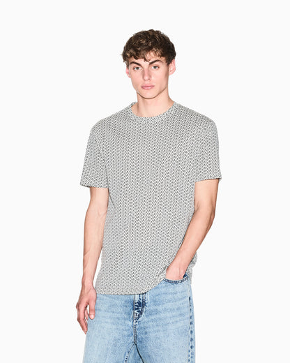 Regular Fit Jersey T-Shirt with allover logo