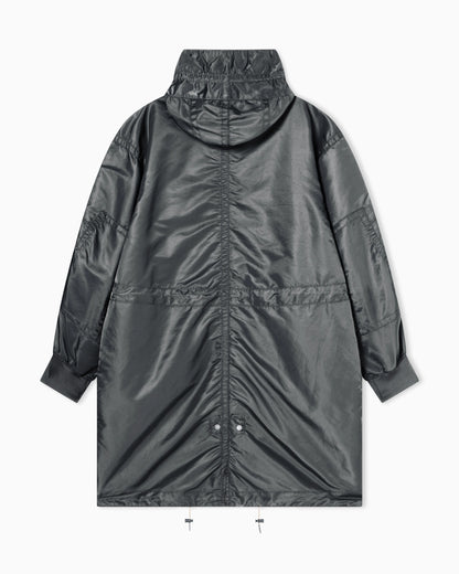Minimalist Nylon Twill Technical Parka