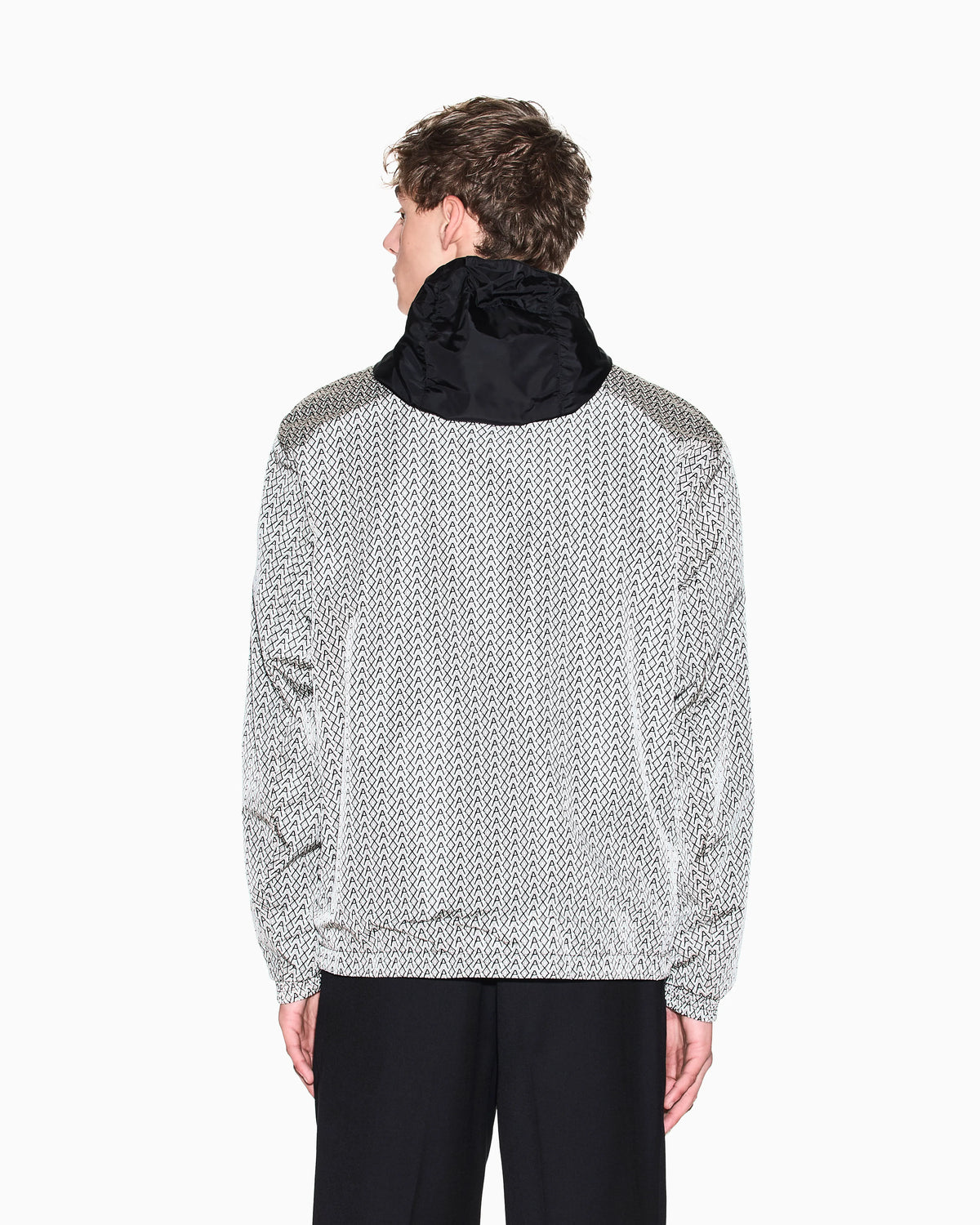 Ultralight Nylon Blouson with Iridescent Effect