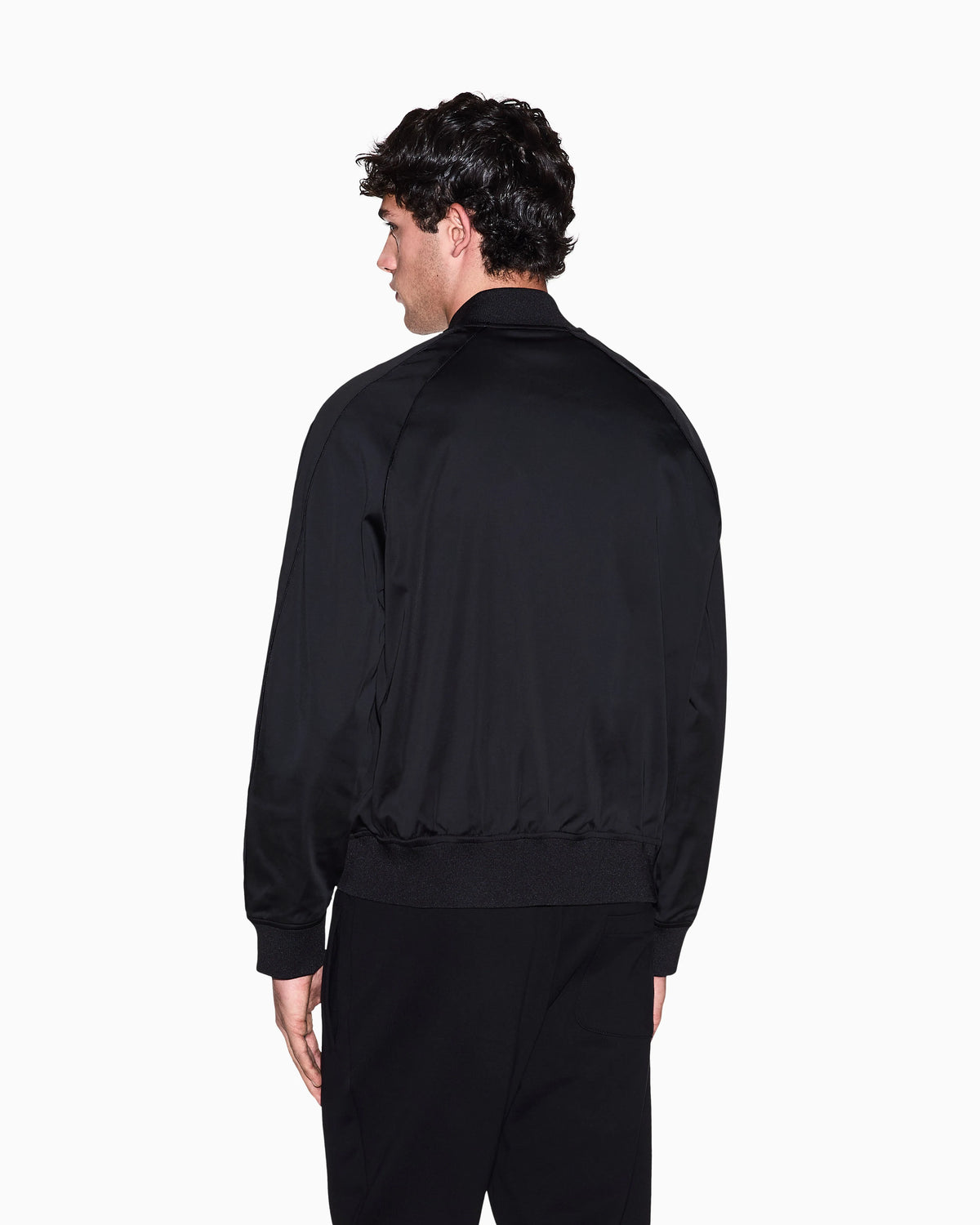 Quilted full-zip down jacket
