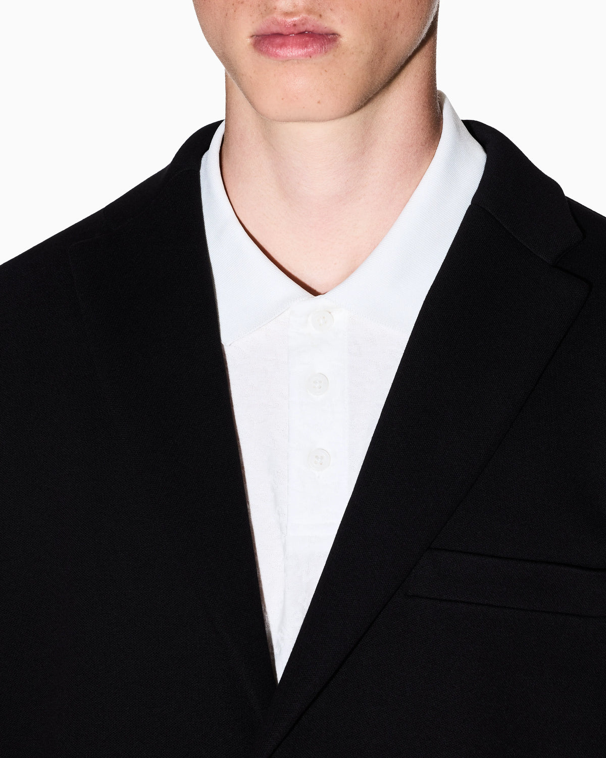 Regular fit polo shirt with allover logo