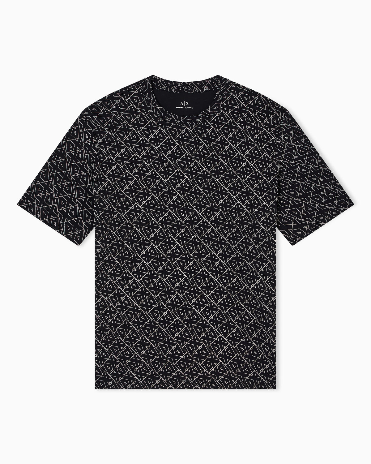 Regular fit t-shirt with allover logo