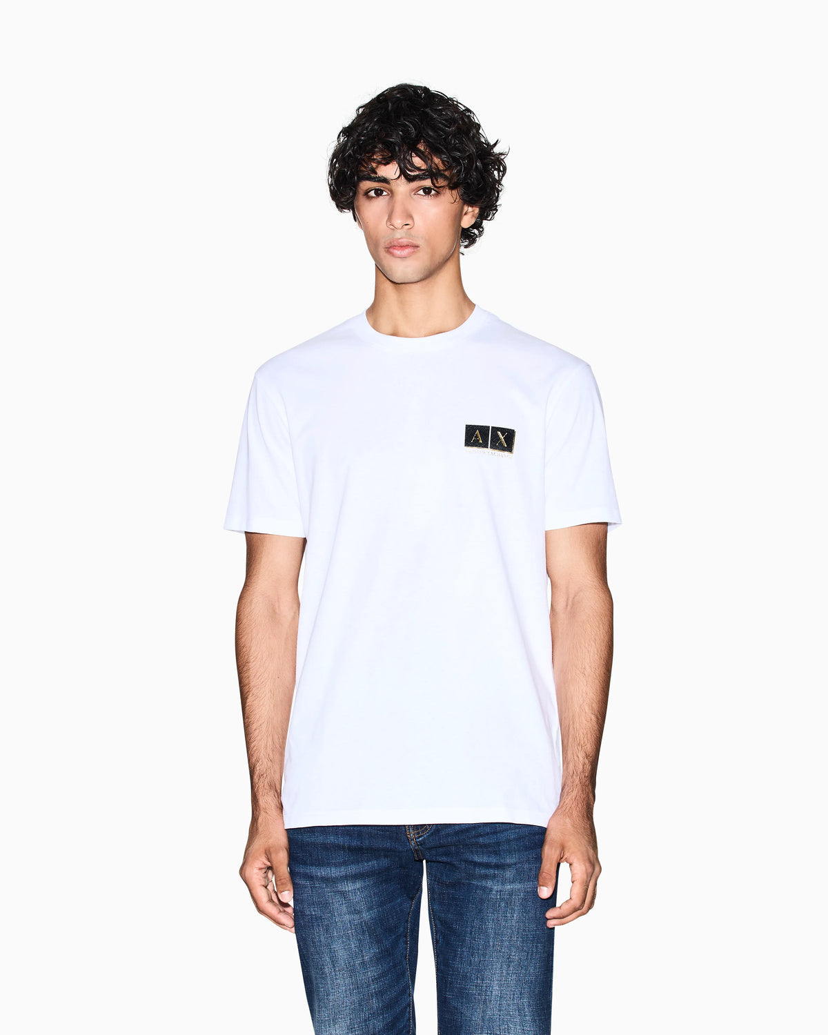 Jersey T-shirt with logo