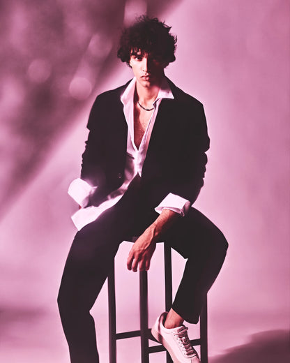 Slim-fit stretch cotton shirt