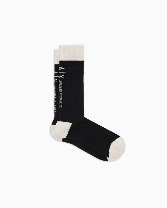 Two-tone socks