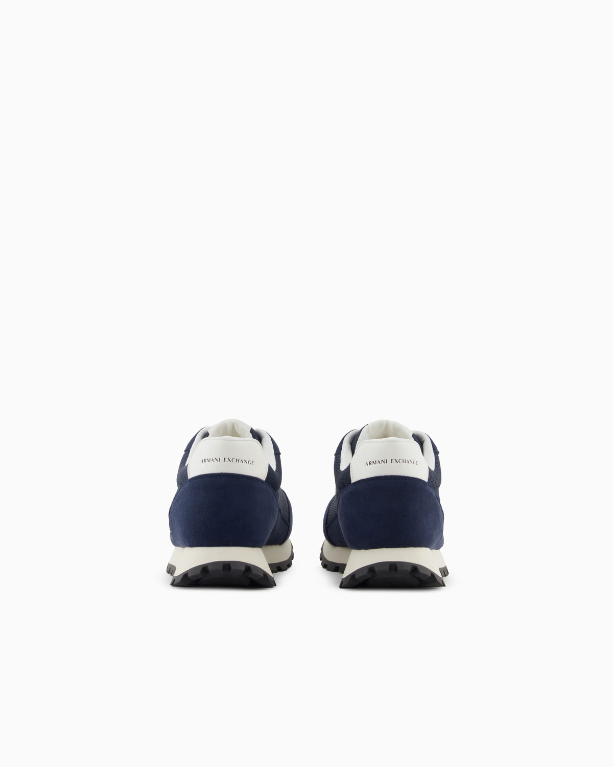 Sneakers in mesh and microsuede
