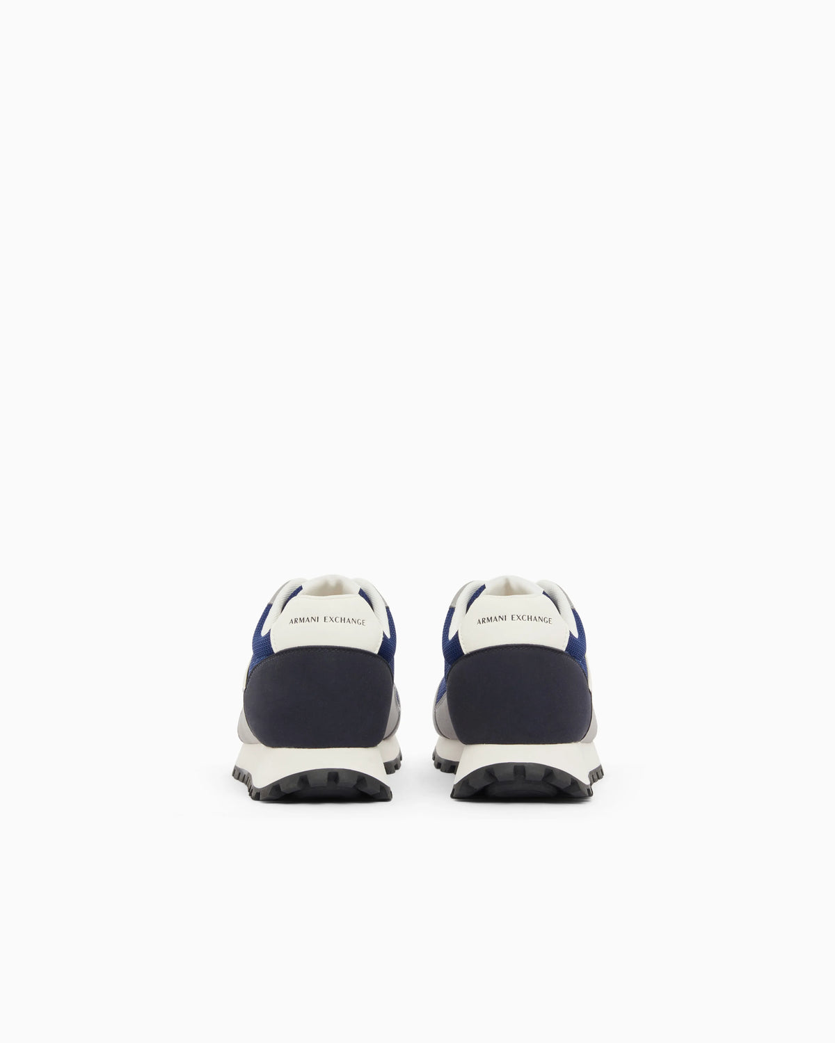 Sneakers in mesh and microsuede