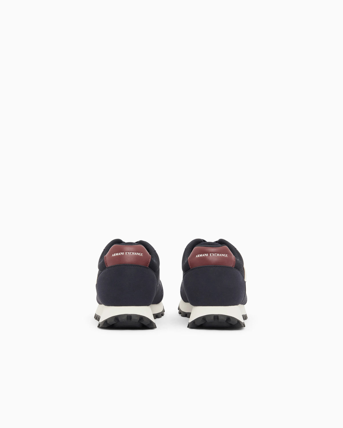 Sneakers in mesh and microsuede