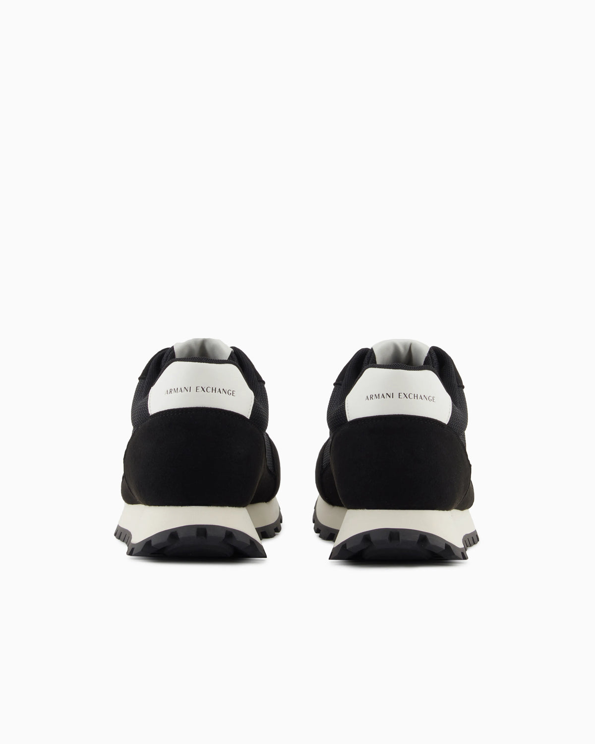 Sneakers in mesh and microsuede