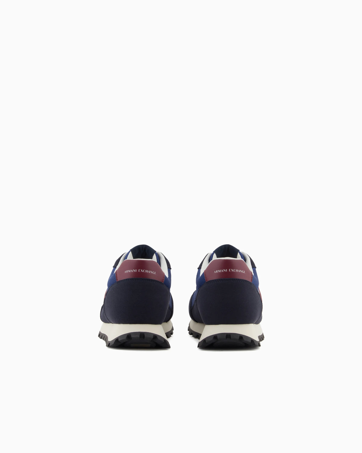 Sneakers in mesh and microsuede