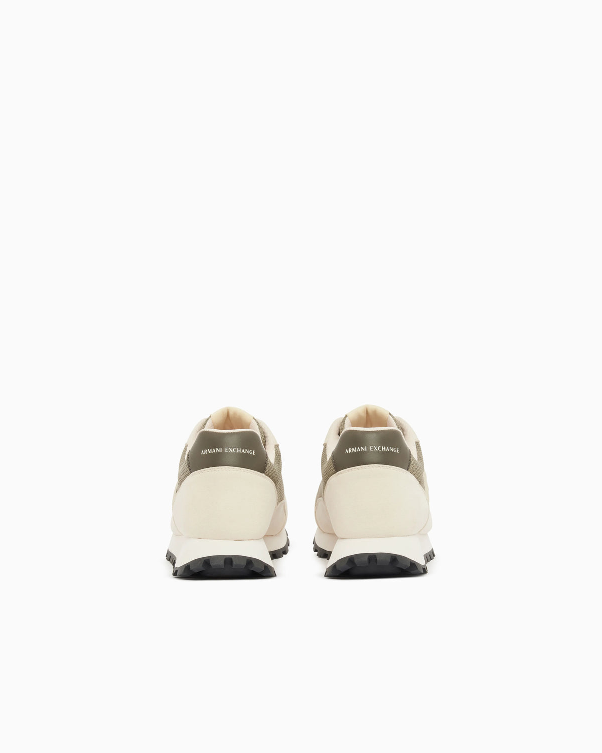 Sneakers in mesh and microsuede