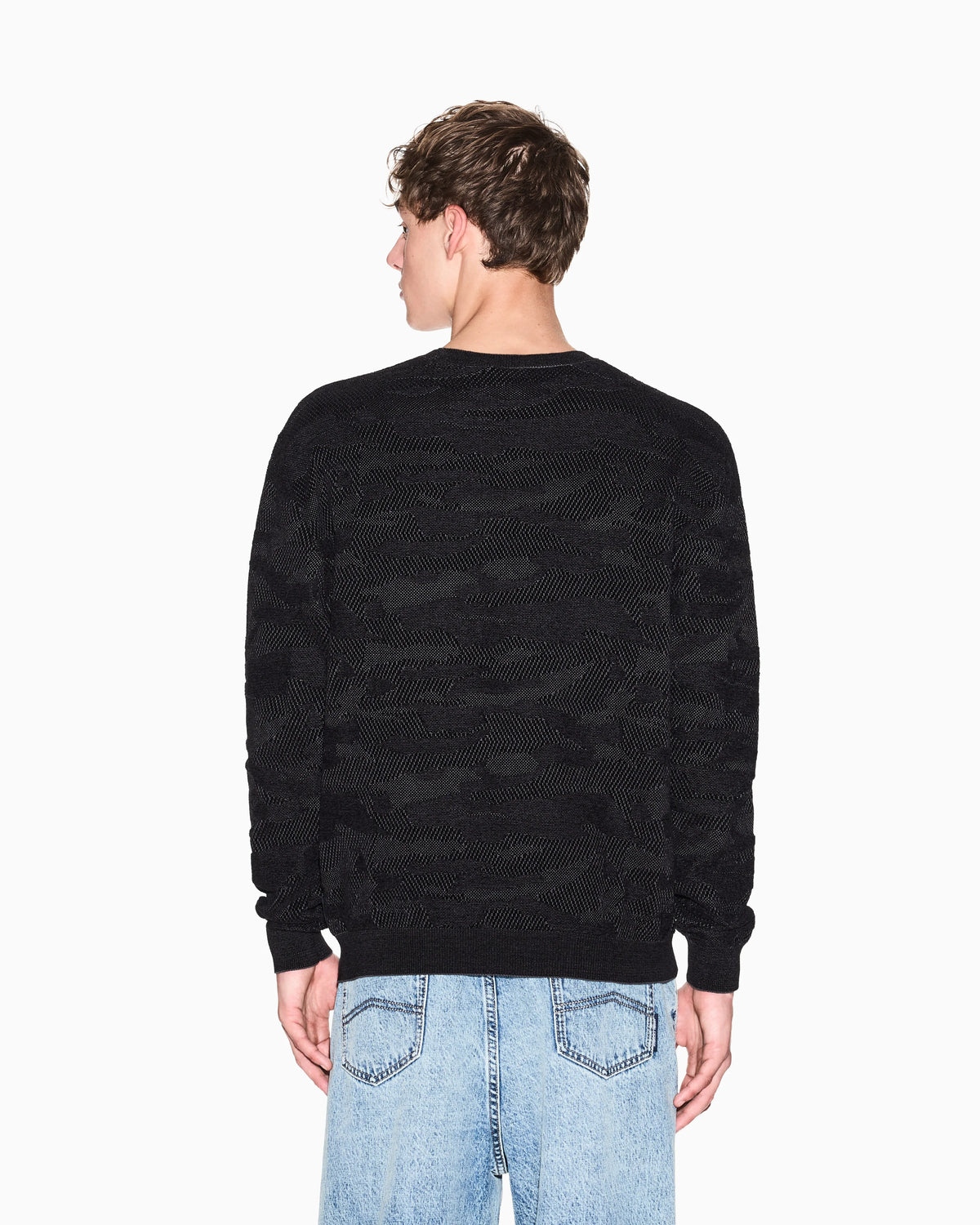 Fine-Weave Mercerized Cotton Sweater