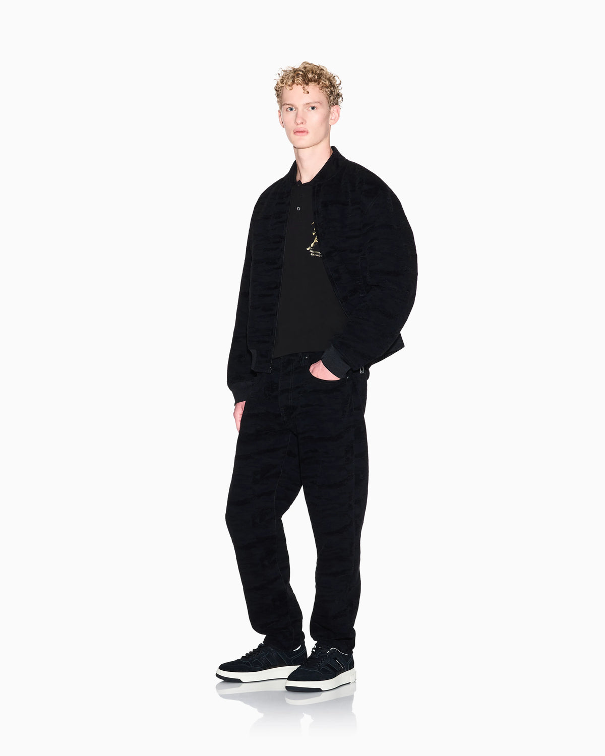 Classic Cotton Pique Polo with horse