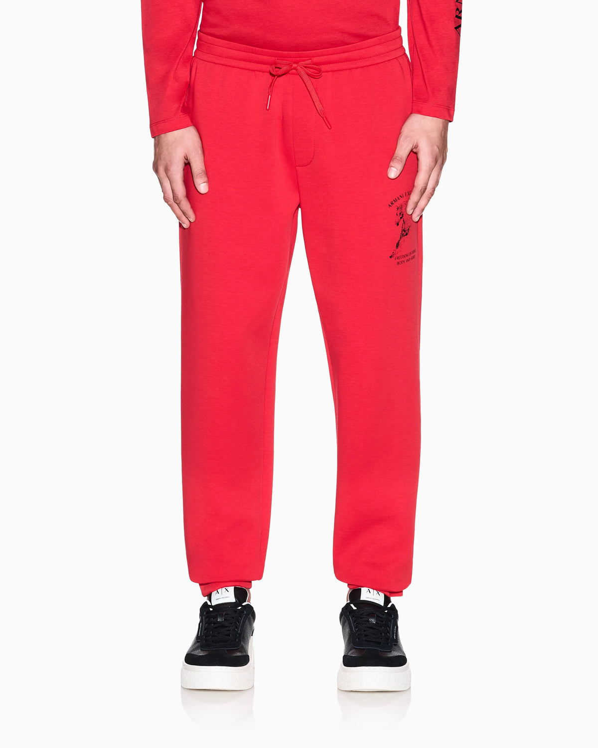 Horse print sweatshirt joggers