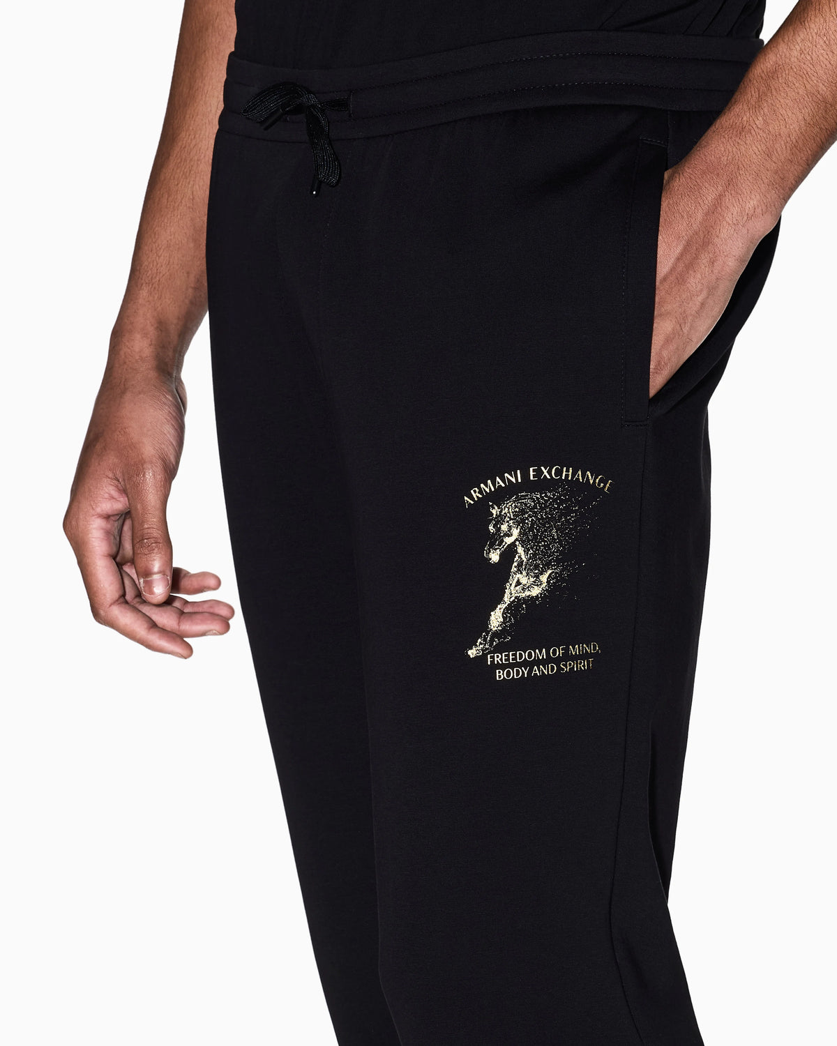 Horse print sweatshirt joggers