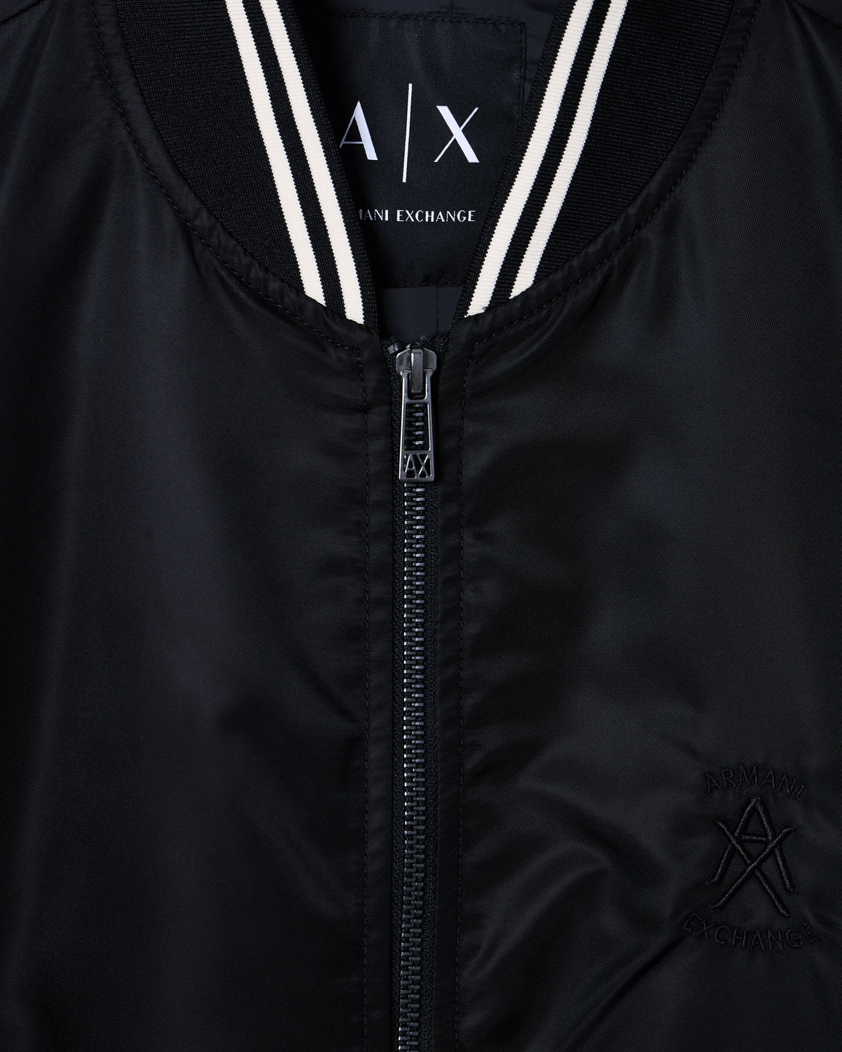 Satin Bomber Blouson