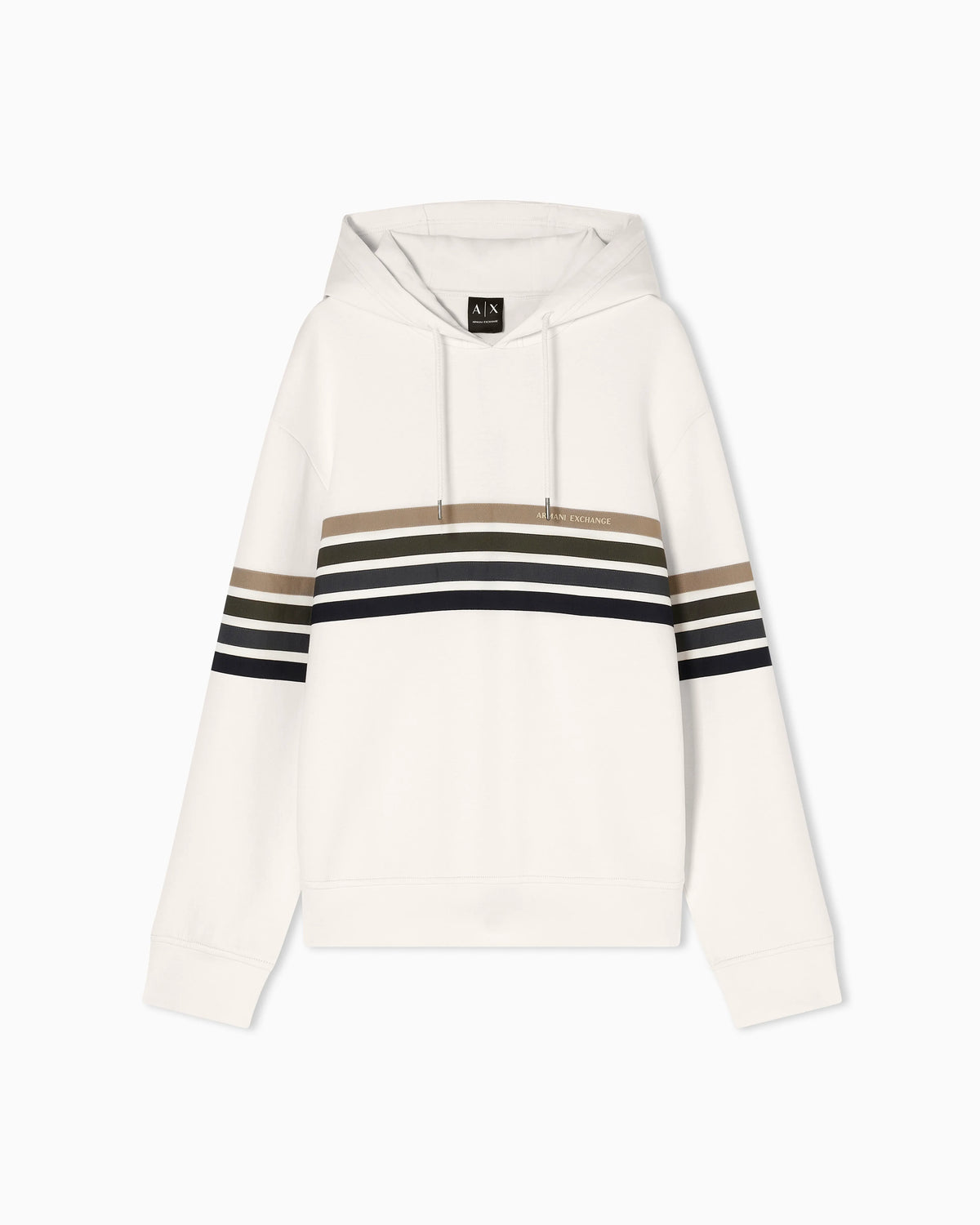 Structured Hoodie in Technical Stretch Cotton