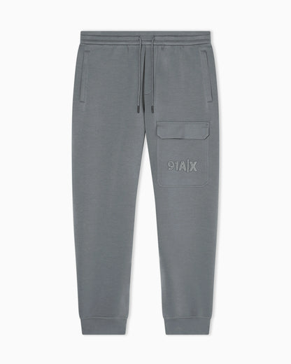 Jogger pants with logo and pocket