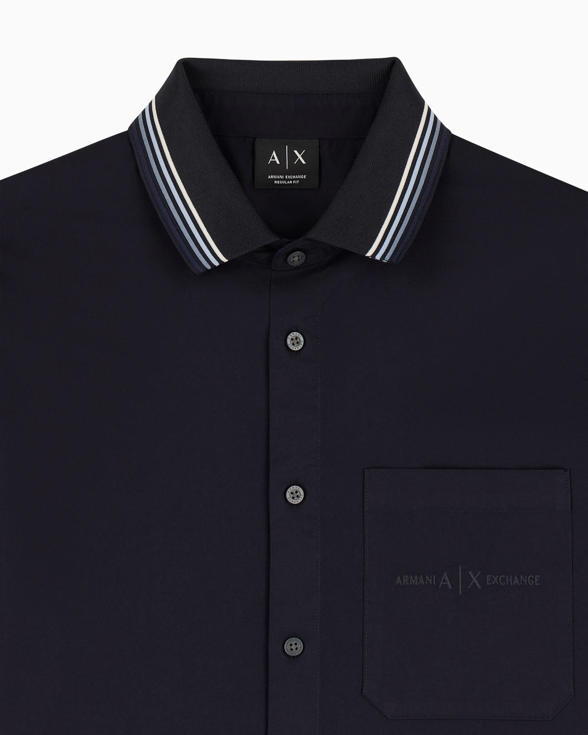 Casual Shirt in Cotton Twill with Delicate Texture