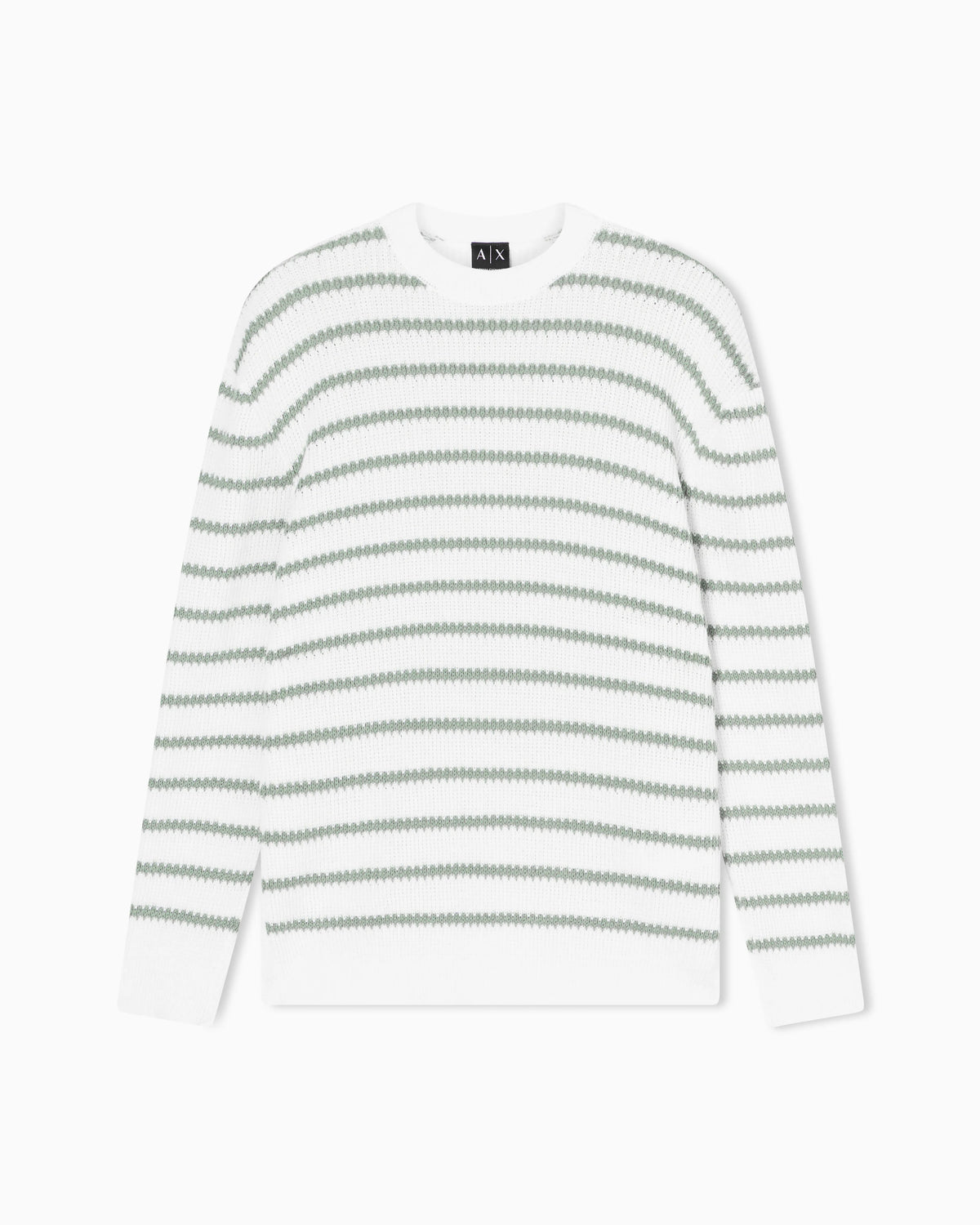 Colorful Striped Crew Neck Sweater