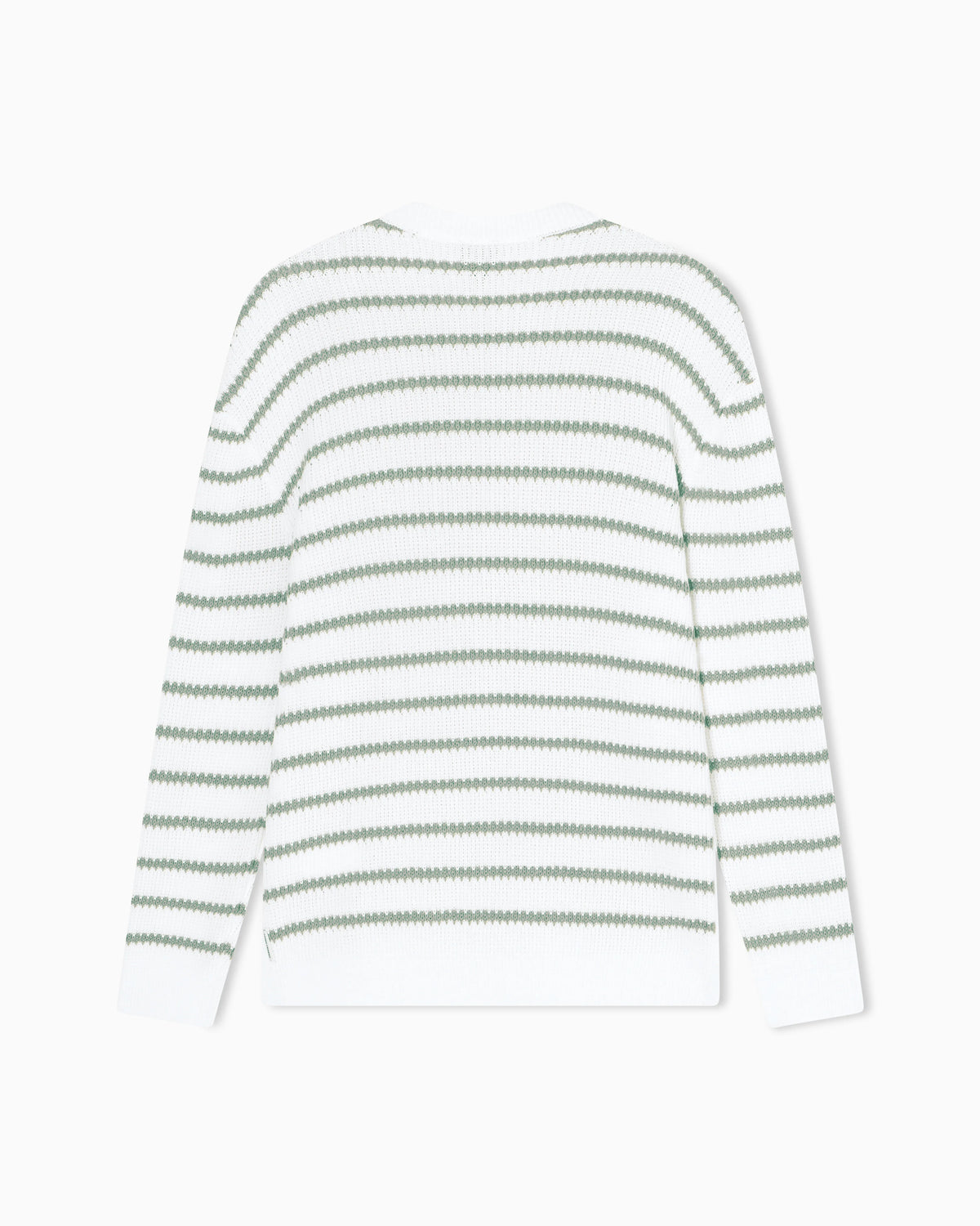 Colorful Striped Crew Neck Sweater