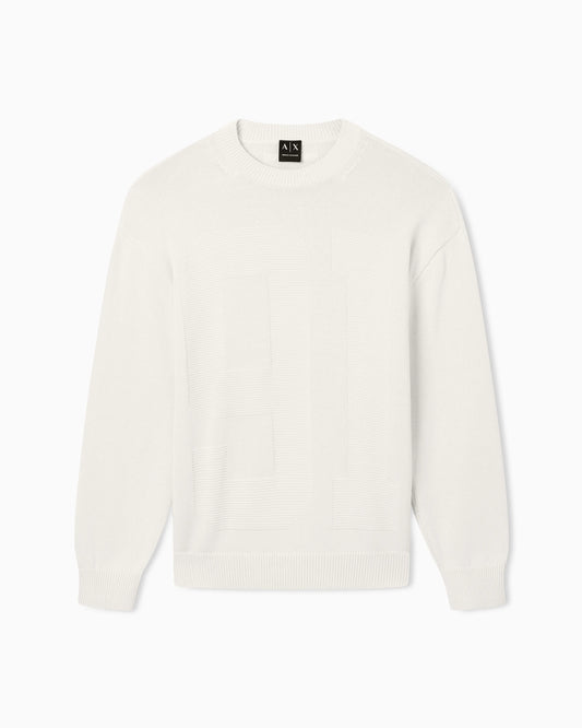 Ribbed Crew Neck Sweater
