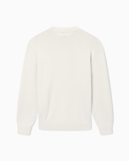Ribbed Crew Neck Sweater