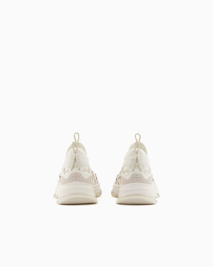 Trekking lace-up sneakers