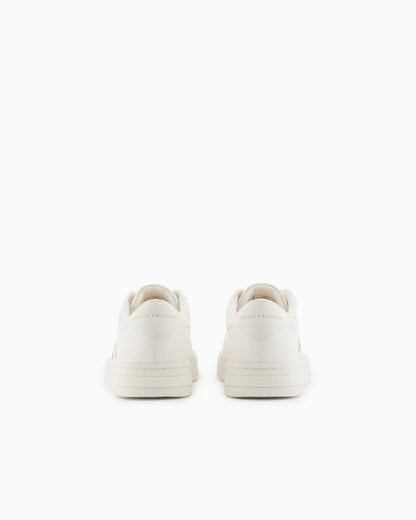sneakers with webbing and rubber sole
